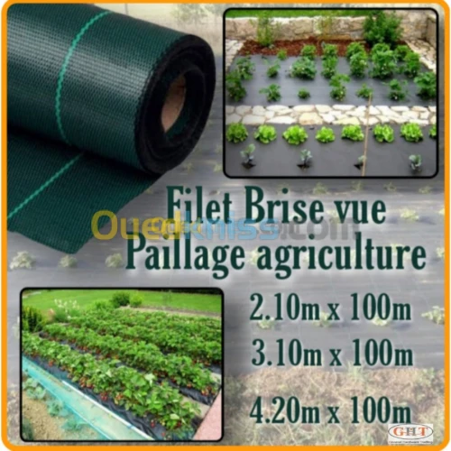  Filet Brise vue et paillage agricultr
