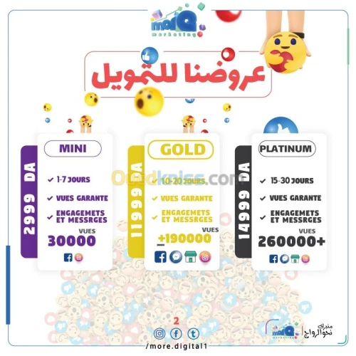 Sponsorisés les pages ترويج الإعلانات