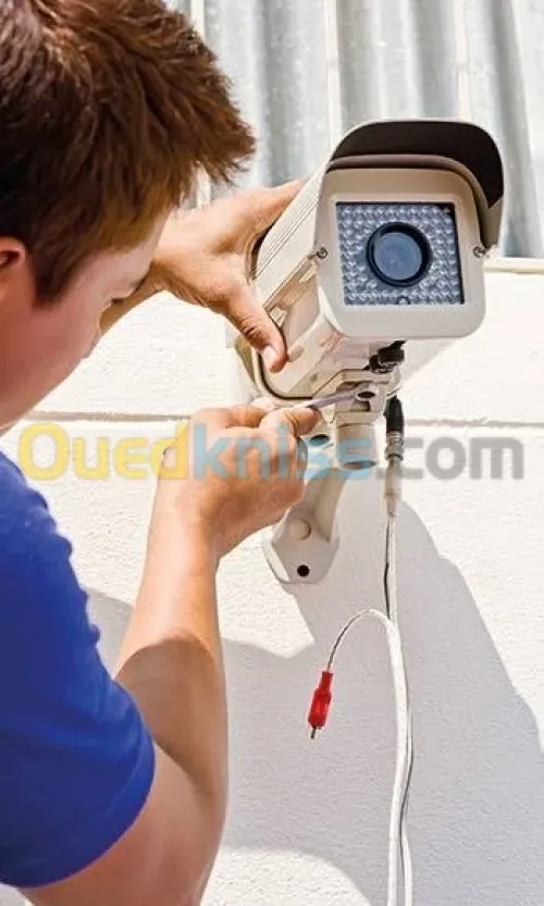 Installation caméra vidéo-surveillance
