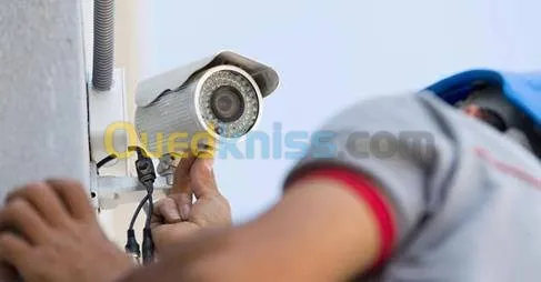 Installation caméra vidéo-surveillance