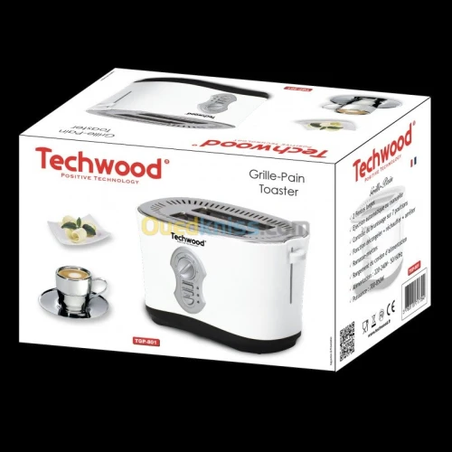 PROMO GRILLE PAIN TECHWOOD 2 FENTES FR