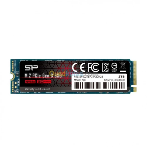 SSD Nvme 256 Go Silicon Power M.2 A80 