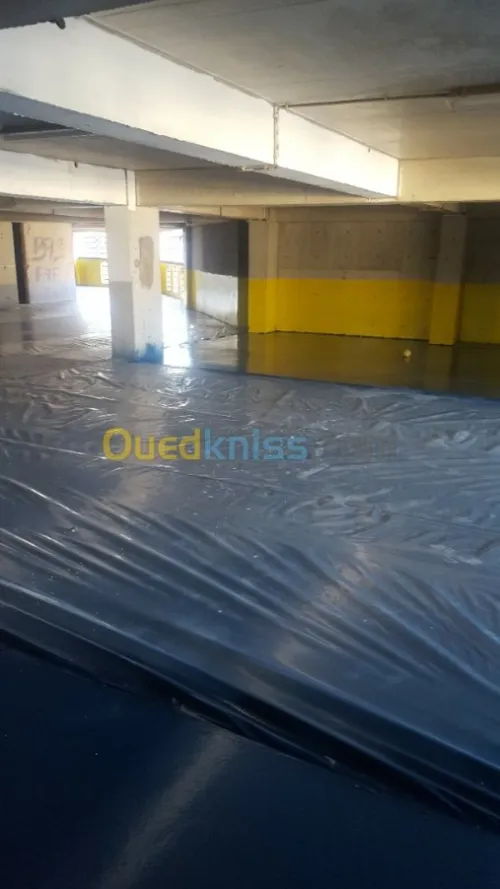 Resine epoxy et étanchéité liquide 