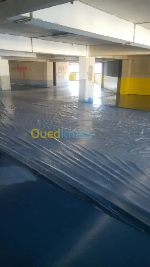 Resine epoxy et étanchéité liquide 