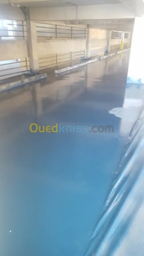 Resine epoxy et étanchéité liquide 