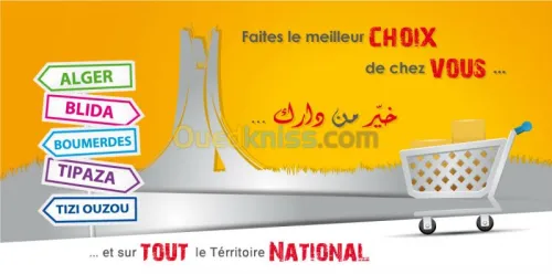 Mailing non adressé via Algérie Post 