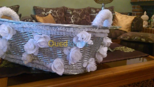 confection de corbeilles de fête ..