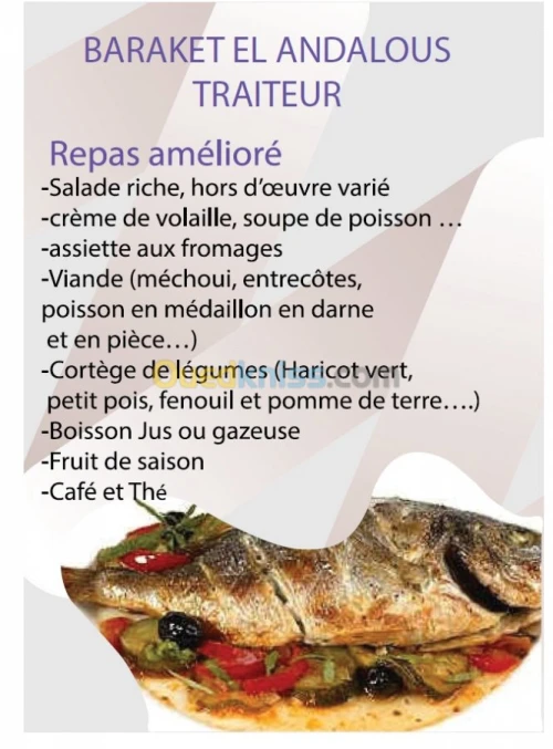 Prestations de service traiteur 