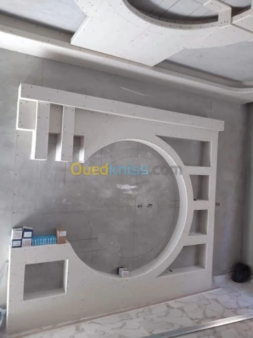 Placo plâtre pvc 