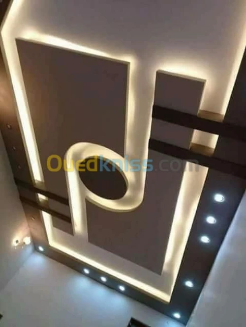 Placo plâtre pvc 