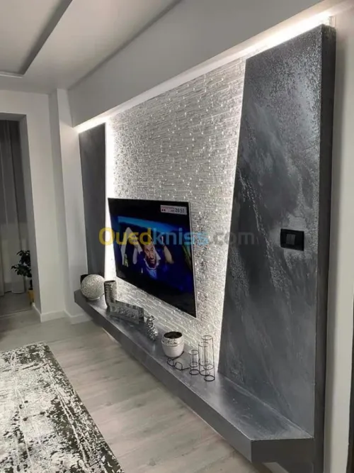 Placo plâtre pvc 