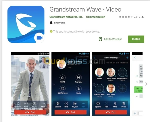 softphone GRANDSTREAM GS WAVE