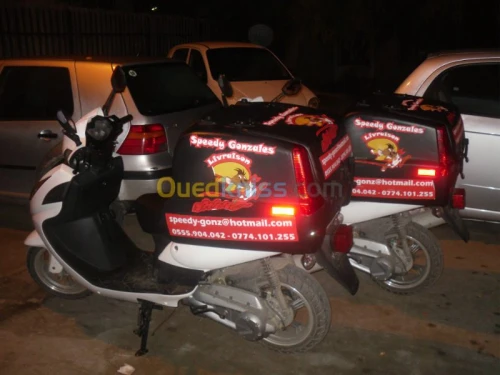 Livraison sur Scooter 