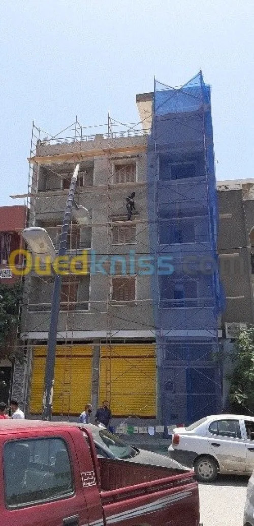 تلبيس تزيين الواجهات المنزلية بالباسطا