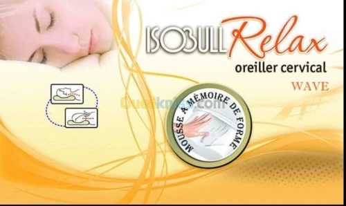 Oreiller orthopédique ISOBULL RELAX