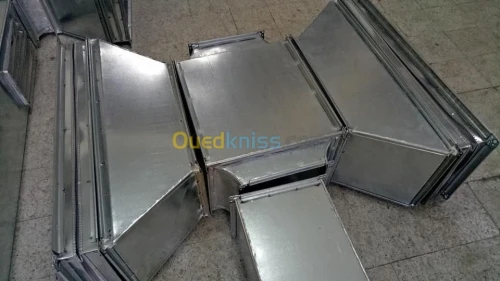 fabrication de la gaine  clim 