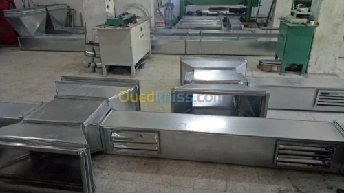 fabrication de la gaine  clim 
