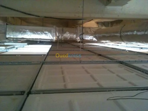 fabrication de la gaine  clim 