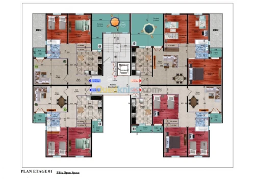 Vente Appartement F3 Bejaia Oued ghir