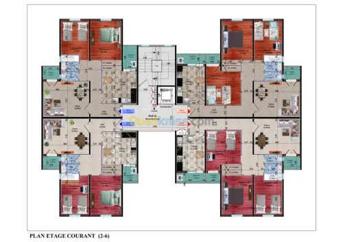 Vente Appartement F3 Bejaia Oued ghir