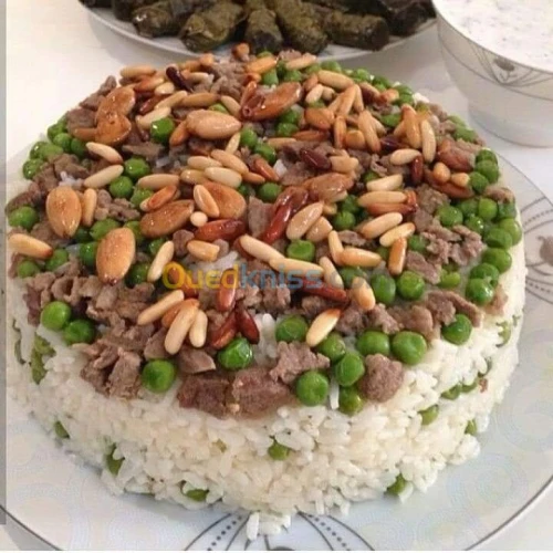 مأكولات سورية وجزائرية 