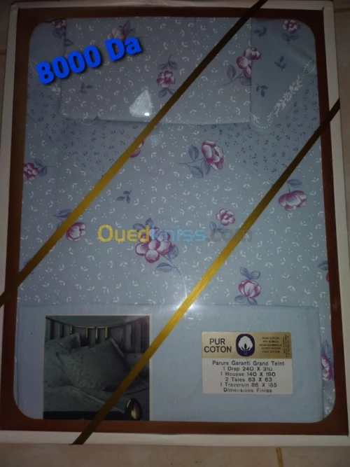 Parrures de draps de haute gamme 