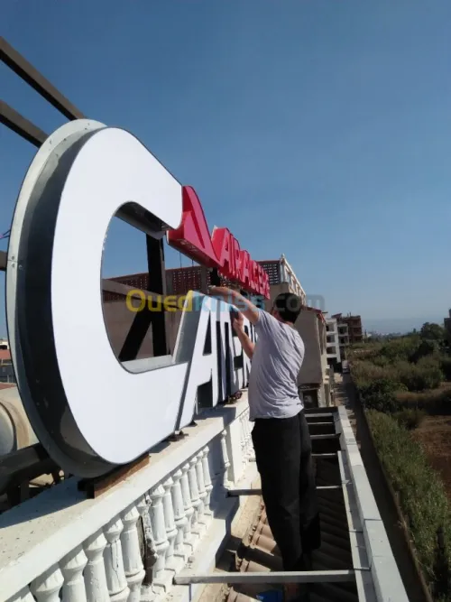 Traitement de façade & logos