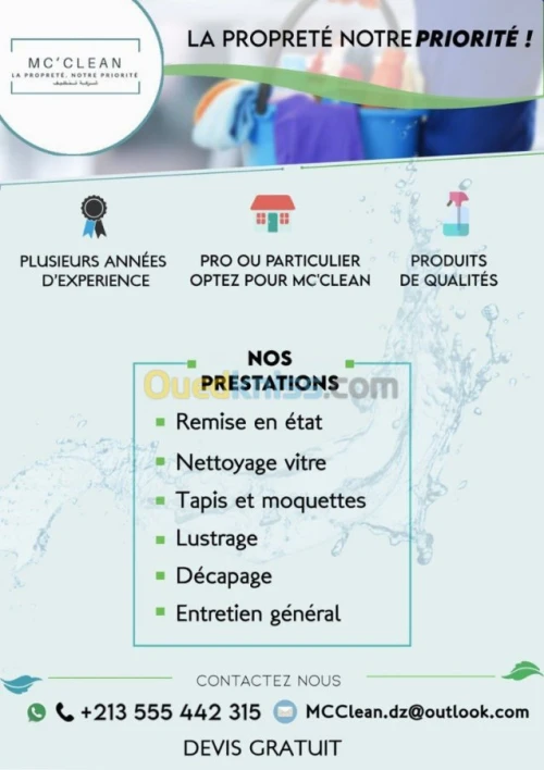 Nettoyage