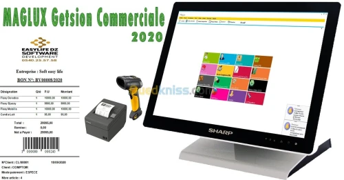 logiciel gestion commerciale + Android