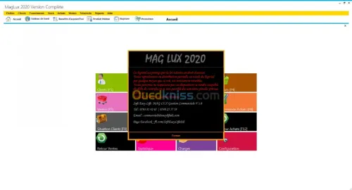 logiciel gestion commerciale + Android