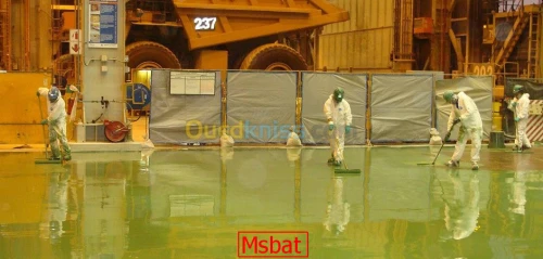 Revêtement de sols en résine époxy 