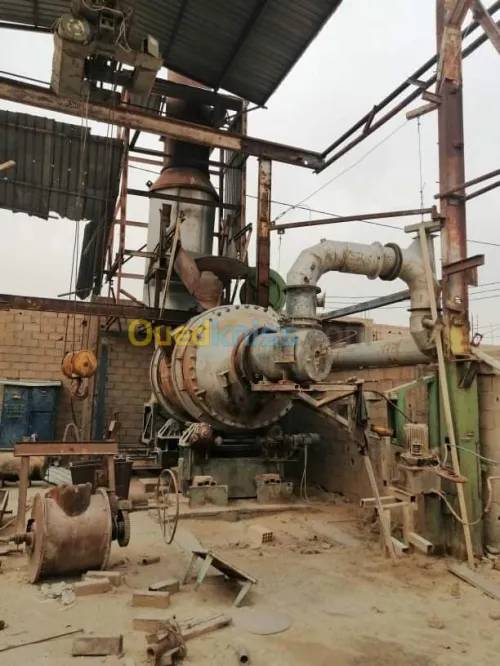 Deux four routatif fonte 12ton et 6ton