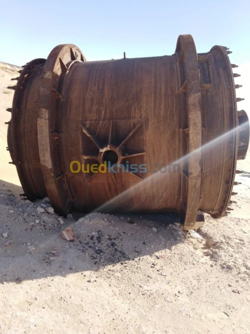 Deux four routatif fonte 12ton et 6ton