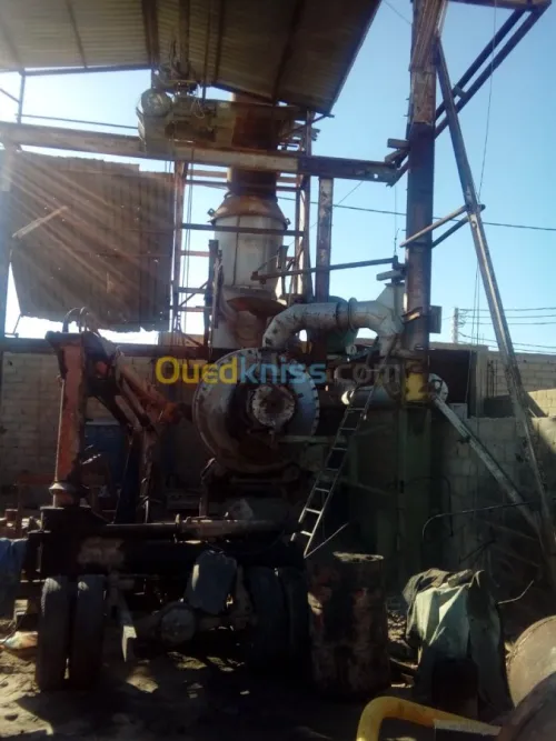 Deux four routatif fonte 12ton et 6ton