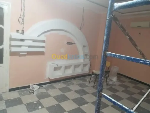   Placoplatre b13 et pvc. 