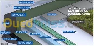 Feuilles de drainage