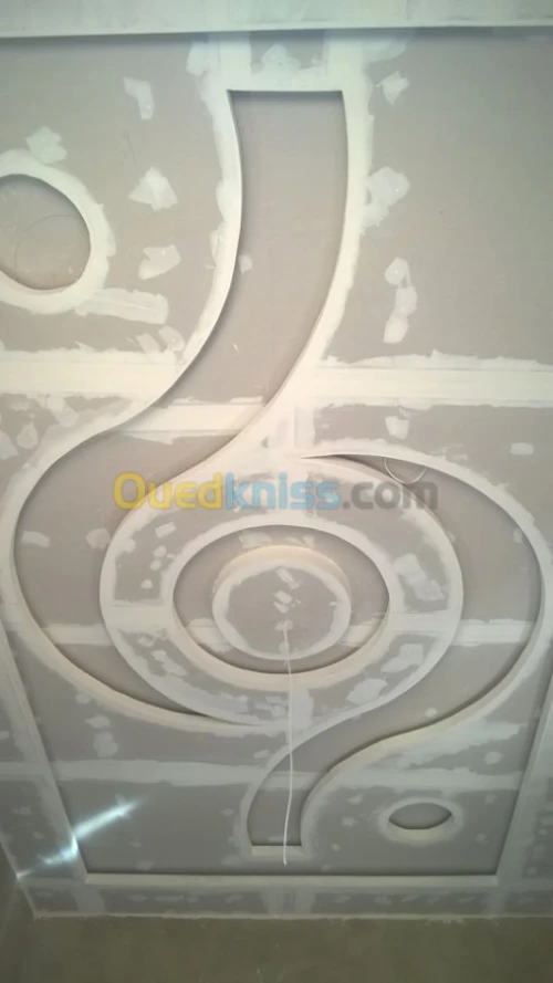 Installation plafond 