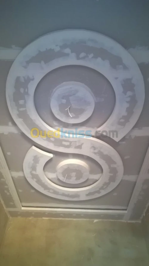 Installation plafond 