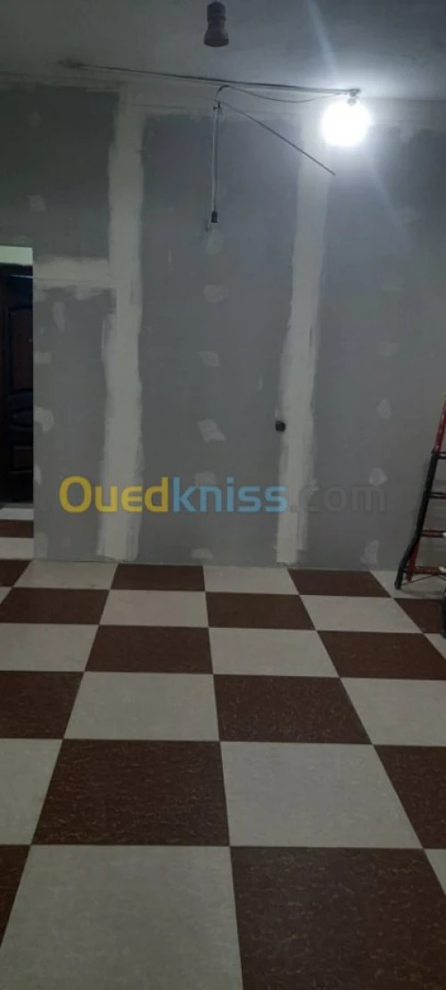 Installation plafond 