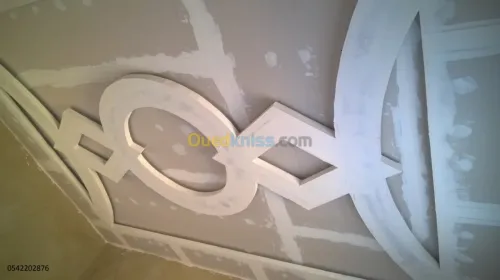 Installation plafond 