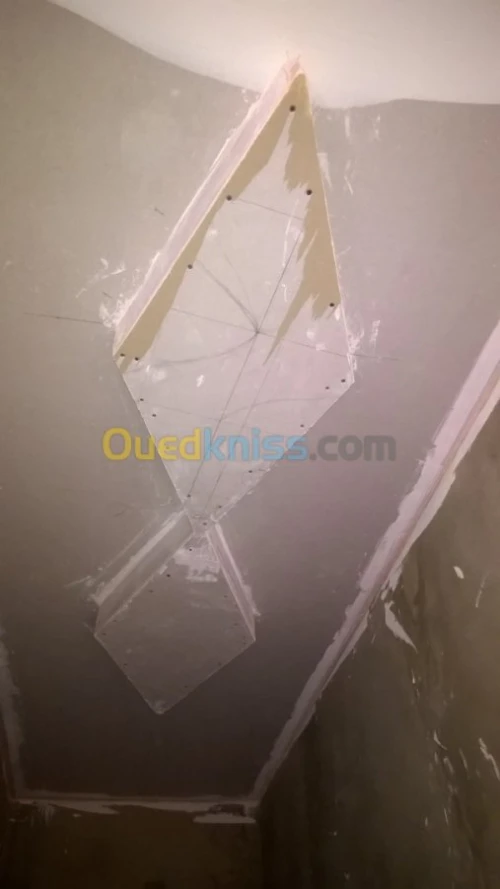 Installation plafond 