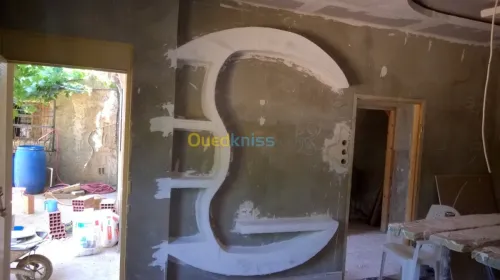 Installation plafond 