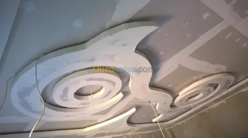 Installation plafond 