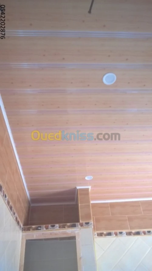 Installation plafond 
