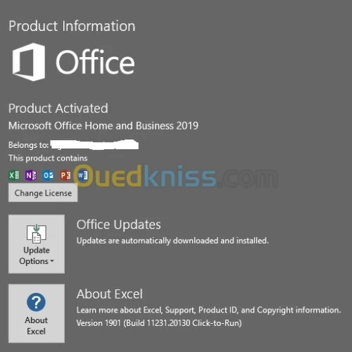 Office2016&2019 et 2021  H/S et H/B