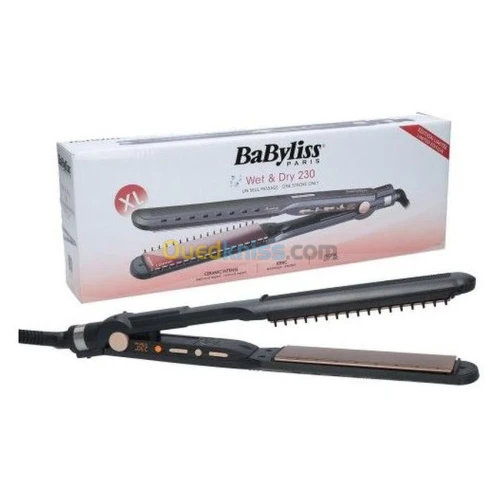 BABYLISS Lisseur St289Pe Wet And Dry 230 Noir