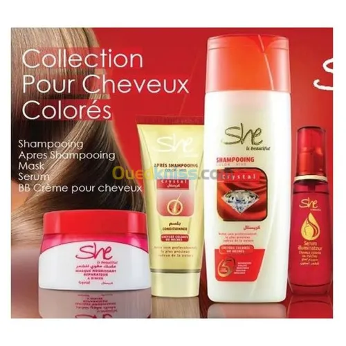 SHE Pack She ,Parfum Et Shampoing Pour Femme