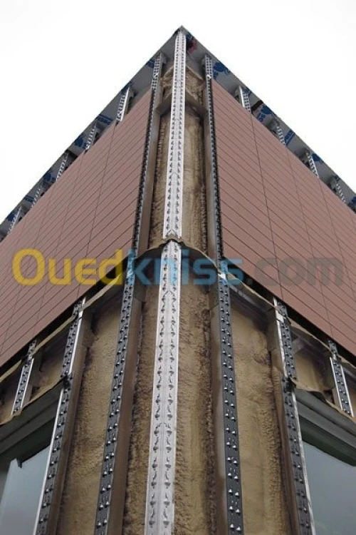 habillage des façades ventilées