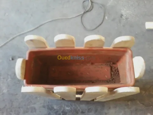 Mise  en oeuvre  de barriere de jardin 