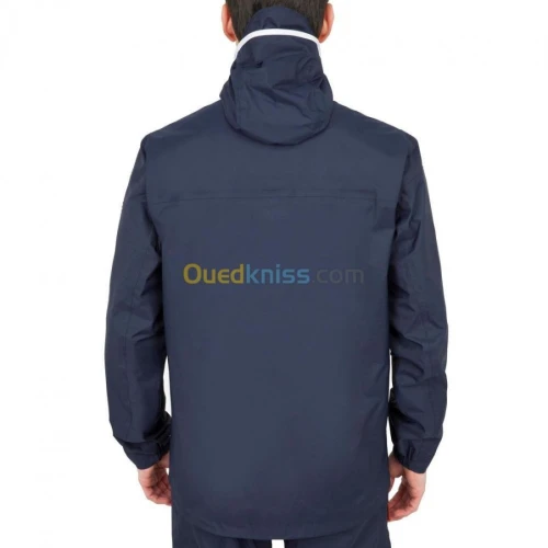 VESTE DECATHLON IMPERMÉABLE DE VOILE - VESTE DE PLUIE COUPE VENT SAILING 100 HOMME NAVY